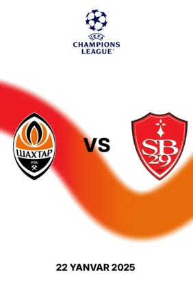 Лига чемпионов: Shakhtar Donetsk - Stade Brestois