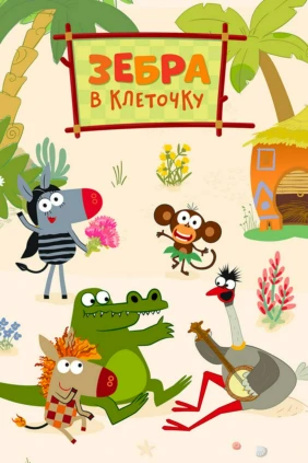 Зебра в клеточку. Яркие дни
