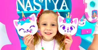 43 серия. Настя и ее новая DIY комната в стиле Like Nastya