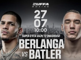 Zuffa Boxing 9: Берланга vs. Батлер - Main Card